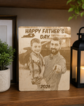 Father's Day Wooden Photo