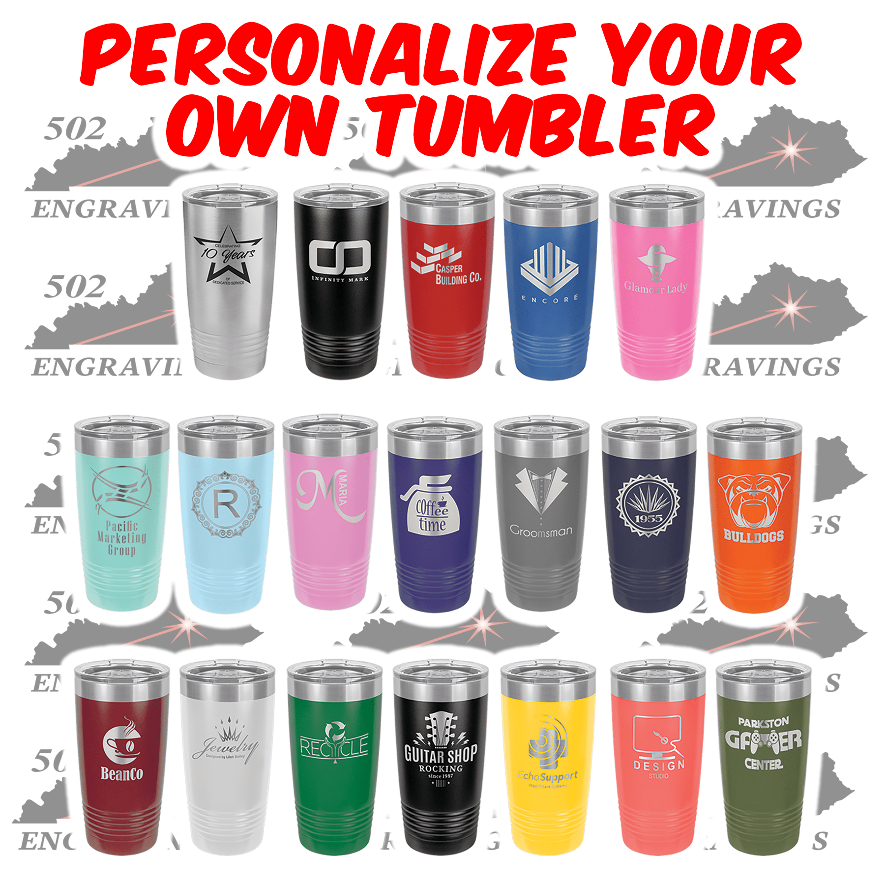 20oz Polar Camel tumbler